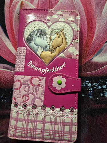 Mädchen geldbörse rosa weiß - geldbörse, rosa/weiß