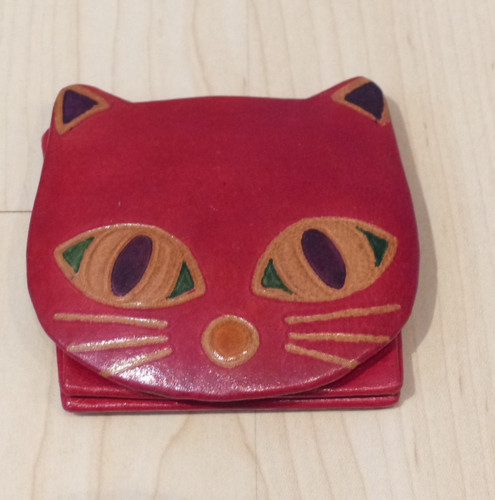 Kinder geldbörse katze motiv - kinder,